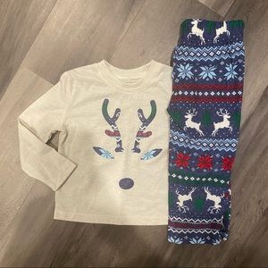 Unisex Reindeer Pajamas